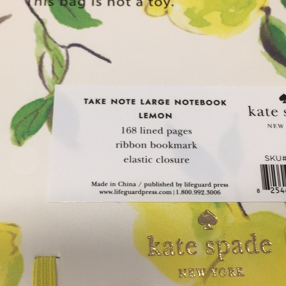 Kate Spade notebooks and pencil set - Picture 2 of 3